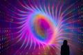 チームラボボーダレス、「Light Sculpture - Flow」の チームラボボーダレス、「Light Sculpture - Flow」の