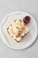 【Buttery Cafe】白桃バタートースト&桃ミルクレープ 【Buttery Cafe】白桃バタートースト&桃ミルクレープ