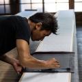 「江戸小紋」と紙糸「TSUMUGI」がコラボレーションし
