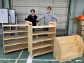 【新潟建築・インテリア・ものづくり大学校】学生製作