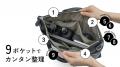【AI×革職人×視聴者】9ポケットの本革ヘルメットバッ