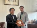 【岡山大学】建国大学訪問団が那須保友学長を訪問しま