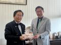 【岡山大学】建国大学訪問団が那須保友学長を訪問しま