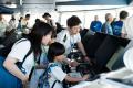 海の日にLNG燃料自動車船見学会とブース展示を実施
