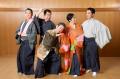 江戸の恋物語を、紫綬褒章の日本舞踊家5人が踊る。 舞