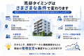ワンルームマンションの売却タイミングを判断したい方
