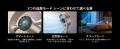 最大270°の立体送風で、部屋全体の空気を循環。羽根な