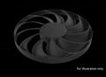 ASUSから、Radeon RX 9050 デュアルファン搭載オーバ