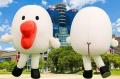 【大阪高島屋】カンテレの人気キャラクターのハチエモ