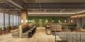 銀行・カフェが一体となった新しい店舗「Olive LOUNGE