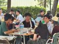 全国5会場で「バーベキューパーティ」を開催　約100名