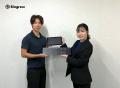 カンボジアの中学校で、授業用PCが3台から15台に──1台