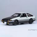 『頭文字D』のAE86、実車と1/18スケールモデルが「高