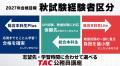 【TAC公務員（経験者採用）】公務員への転職！「秋試
