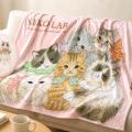 【NEKO LAB】人気の猫柄ブランケット2種を8月12日より