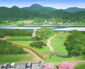 【岐阜県 美濃市】清流長良川を望む里山公園型の樹木