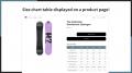 【海外向け】EC アプリ「UR: Size Chart, Guide & Tab 【海外向け】EC アプリ「UR: Size Chart, Guide & Tab