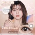 シリコーンハイドロゲル素材の新カラコン『milmira( シリコーンハイドロゲル素材の新カラコン『milmira(