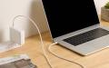手触りがよく、絡みにくいシリコン素材を採用！USB-IF