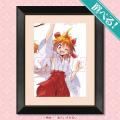 「スレイヤーズ」35周年記念用として描かれた巫女シリ