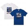 R34の迫力を一枚に。SKYLINE GT-R (R34) デザインTシ