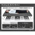 睡眠の質を改善！睡眠時の体重比率に合わせた特殊構造