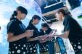 劇場型アクアリウム「atoa（アトア）」で小中学生が水
