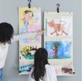 子どもの作品、飾って収納！bon moment「作品収納ウォ