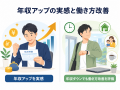 「転職して年収が上がった/下がった」体験と転職の決