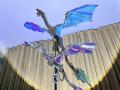126cmのドラゴンを、机の上から空へ。3000ピース超の 126cmのドラゴンを、机の上から空へ。3000ピース超の