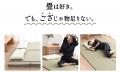 薄い“ござ”では味わえない!畳の清涼感と高反発の心地 薄い“ござ”では味わえない!畳の清涼感と高反発の心地