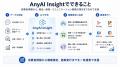 AnyMind Group、「AnyAI Insight」をアップデート、消 AnyMind Group、「AnyAI Insight」をアップデート、消