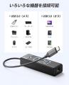 ORICO、USB 3.0ポート×3+千兆有線LANを一体化した2-i ORICO、USB 3.0ポート×3+千兆有線LANを一体化した2-i