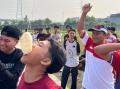 初開催、インドネシアの直営2校合同 運動会　現地なら