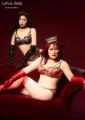 お笑い芸人フォーリンラブ バービー×PEACH JOHN コラ お笑い芸人フォーリンラブ バービー×PEACH JOHN コラ