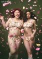 お笑い芸人フォーリンラブ バービー×PEACH JOHN コラ お笑い芸人フォーリンラブ バービー×PEACH JOHN コラ