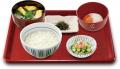 【なか卯】よく混ぜて、さっとかき込む朝の一杯！甘辛