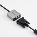 USB Type-Cポートからの映像信号をVGA出力へ変換でき