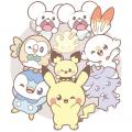 【パールレディ】ポケピースのなかまたちとフルーツパ
