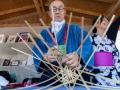 ハンガリー「ブダ民藝祭」に参加！竹虎四代目が花籠編