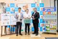 【スーパーマーケット店内で、防災備蓄啓発イベントを 【スーパーマーケット店内で、防災備蓄啓発イベントを