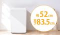 スッキリ置けて、たっぷり洗える e angleから7kgutf-8