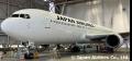 JAL（ボーイング767型機）へのリブレット形状塗膜施工