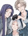 VTuberグループ「にじさんじ」に所属する弦月藤士郎・