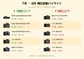【2026年8月版】カメラ・レンズ取引ランキングTOP10を