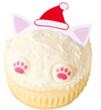 わんちゃん・ねこちゃん用の冷凍クリスマスケーキ・お