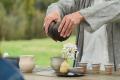 お茶時間のブランド「plus KAMERIYA」秋吉台国定公園