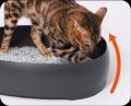 凹凸ゼロで、つるんと洗える！お手入れしやすい猫用ト