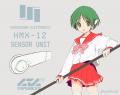 『ToHeart』HMX-12“マルチ”のセンサーユニットを中央