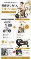 【新発売】わずか30分で自転車デビューも。キッズバイ